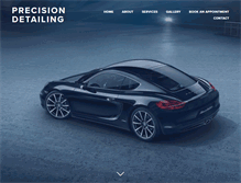 Tablet Screenshot of precisiondetailingmd.com